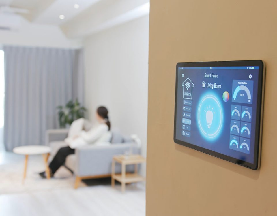 Klimaanlage Smart Home, Smart gesteuerte Klimaanlage im Haus